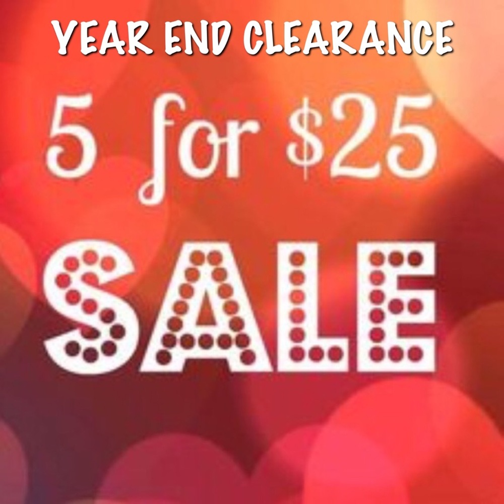 Year end clearance!